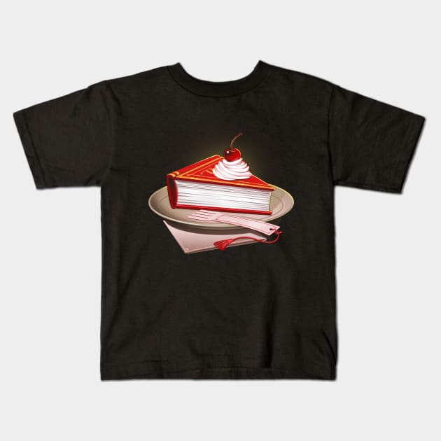 Food For The Brain Kids T-Shirt by Tobe_Fonseca